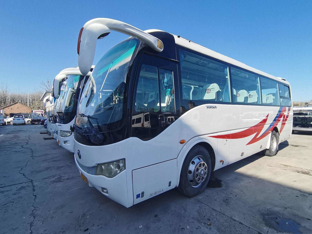 39 asientos utilizaron al coche Buses que el motor ZK6879 de la parte posterior de LHD utilizó los autobuses en el Brasil Yutong