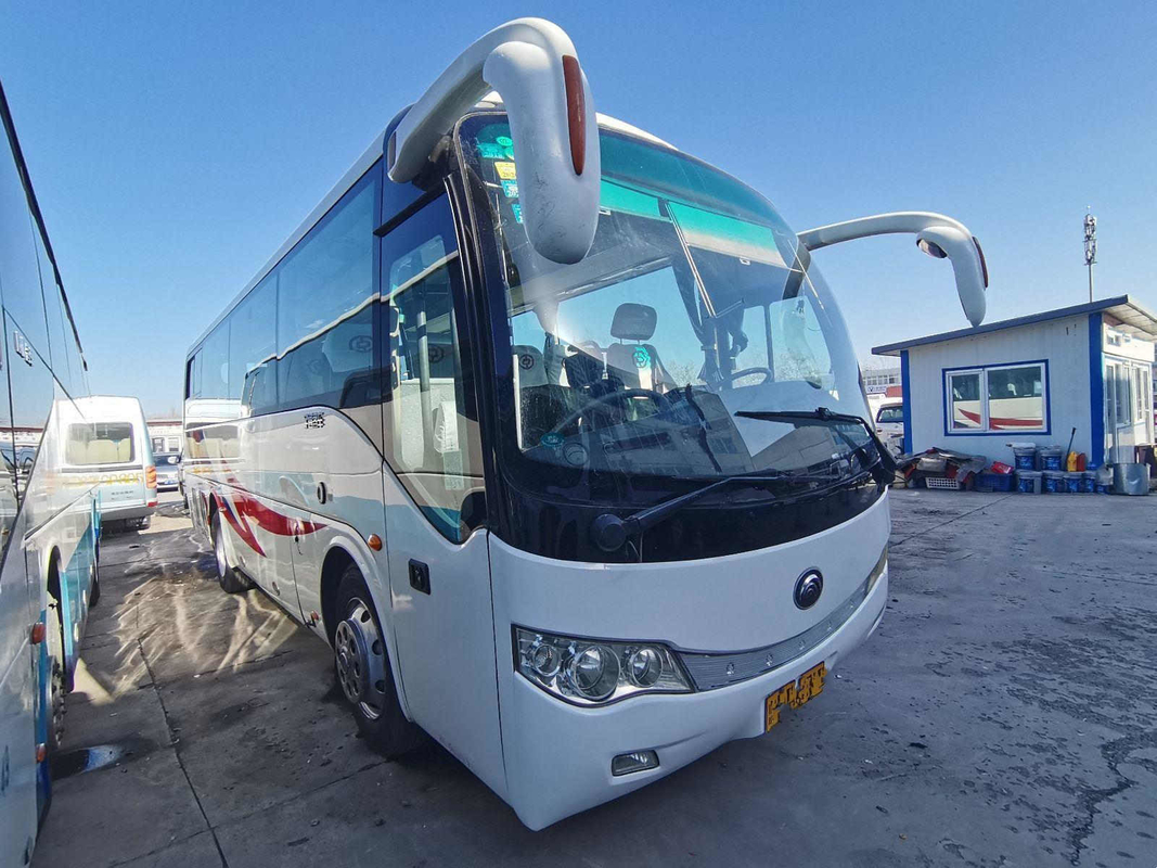 39 asientos utilizaron al coche Buses que el motor ZK6879 de la parte posterior de LHD utilizó los autobuses en el Brasil Yutong