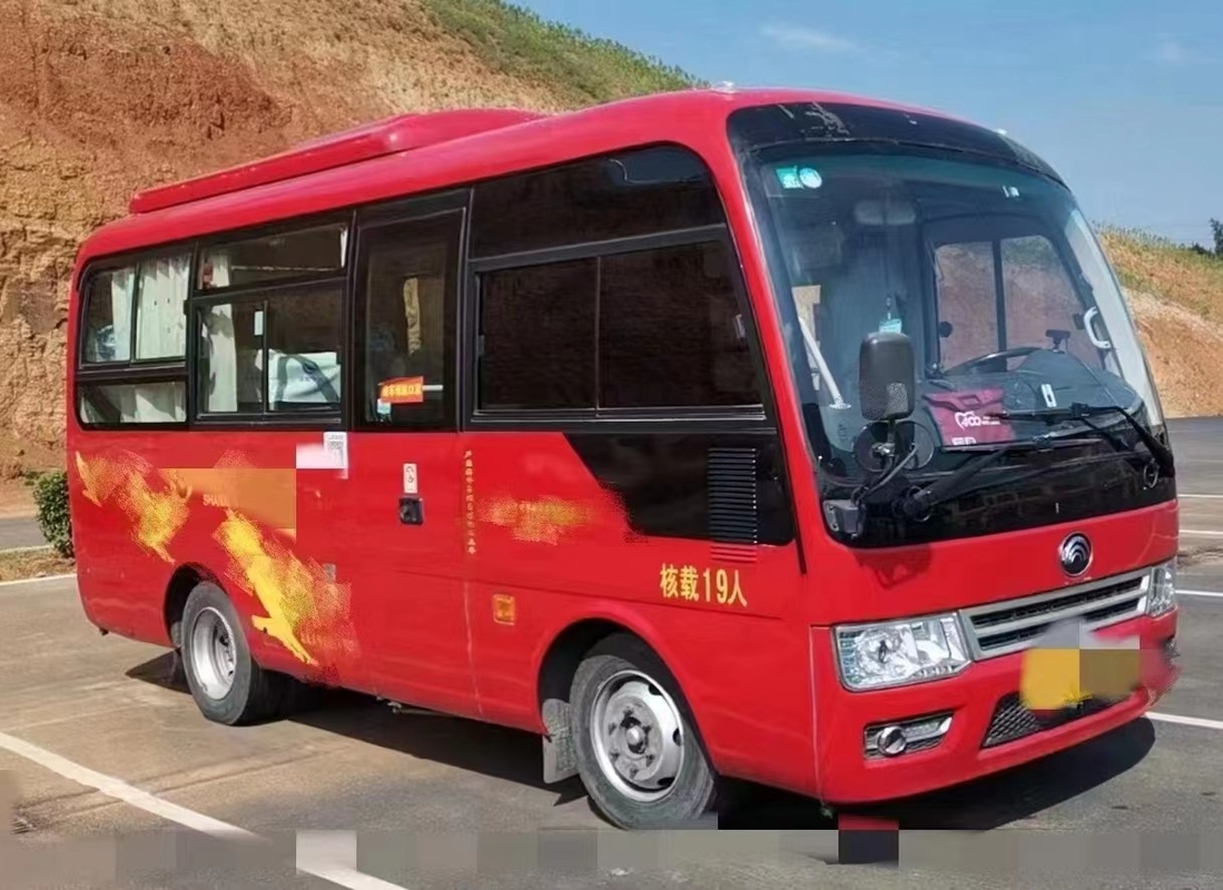 2017 árbol usado asientos del modelo ZK6609D Mini Bus Left Hand Drive Front Engine 2 del autobús de Yutong del año 19