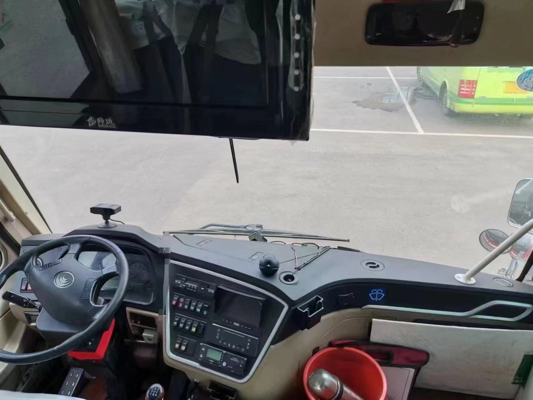 2017 árbol usado asientos del modelo ZK6609D Mini Bus Left Hand Drive Front Engine 2 del autobús de Yutong del año 19