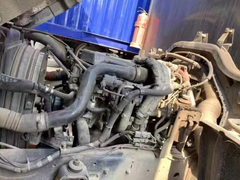 Longitud rápida de la caja de cambios los 9.6m del camión encajonado de ISUZU Cargo Truck Second Hand