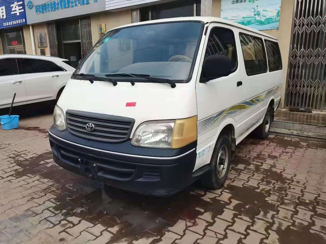 Mano usada gasolina Mini Bus del autobús de Hiace de 12 asientos 2da autobús de Toyota Hiace de 2008 años