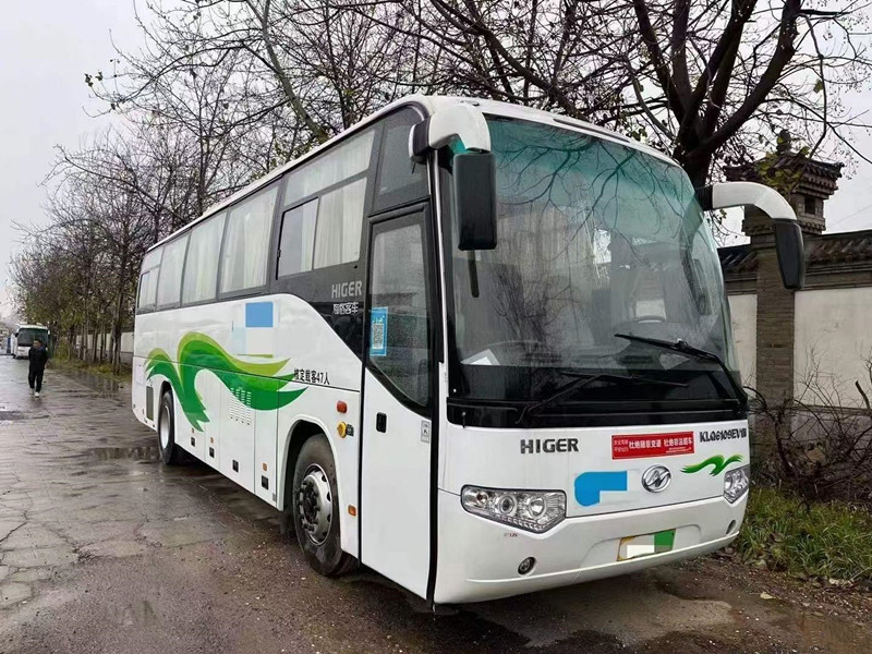 El autobús más alto usado eléctrico KLQ6109ev de 47 asientos utilizó al coche Bus New Fuel ningún accidente