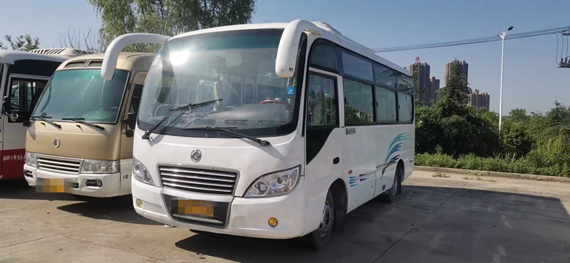 2016 mano usada asientos Dfac Mini Bus Left Hand Drive del autobús segundo del año 19 ningún árbol del accidente 2