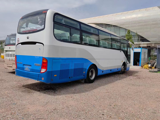 47seats utilizó la dirección Yutong Zk6107 de la izquierda del motor del autobús 180kw Yuchai del pasajero