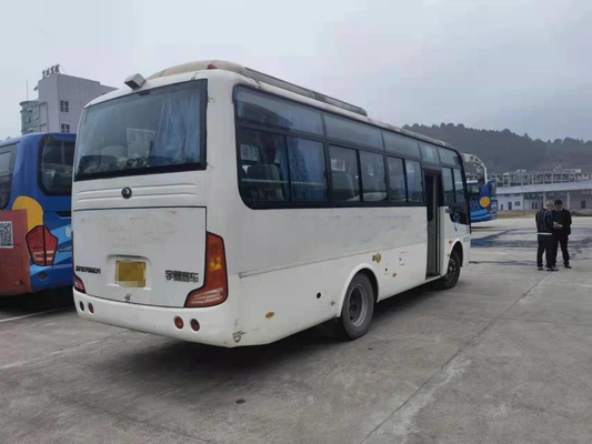 ZK6752D1 utilizó al conductor derecho Passenger Bus de Seat del autobús 30 de Mini Yutong Front Engine Coach