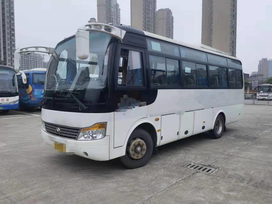 ZK6752D1 utilizó al conductor derecho Passenger Bus de Seat del autobús 30 de Mini Yutong Front Engine Coach