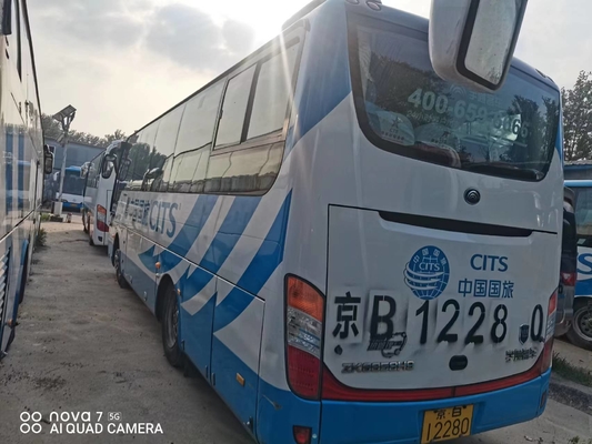 Autobús usado 35 asientos ZK6858 mini RHD de Yutong que dirige los motores diesel para el transporte
