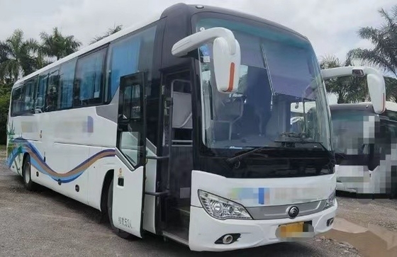 Dirección usada asientos de Lhd de 2019 del año 50 de Yutong del autobús Zk6120 del coche emisiones de Weichai Engine Euro V
