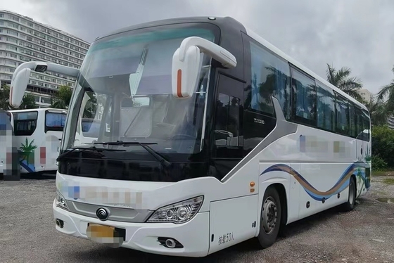 Dirección usada asientos de Lhd de 2019 del año 50 de Yutong del autobús Zk6120 del coche emisiones de Weichai Engine Euro V