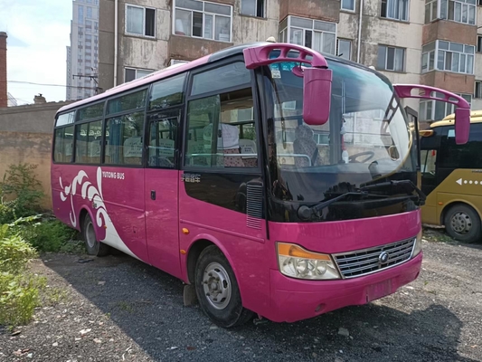 2016 autobús usado ZK6752D Mini Bus With Front Engine de Yutong del año 31 asientos para el transporte