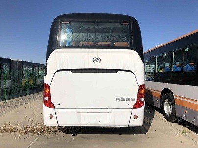Autobús del viajero del motor de la parte posterior de la impulsión de Mini Bus Huang Right Hand de 34 asientos