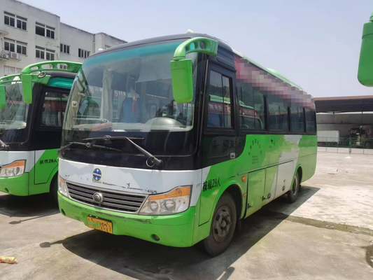 Autobús de la carretera de Yutong Zk6752d Mini Van Front Engine Bus 140hp del autobús de la segunda mano