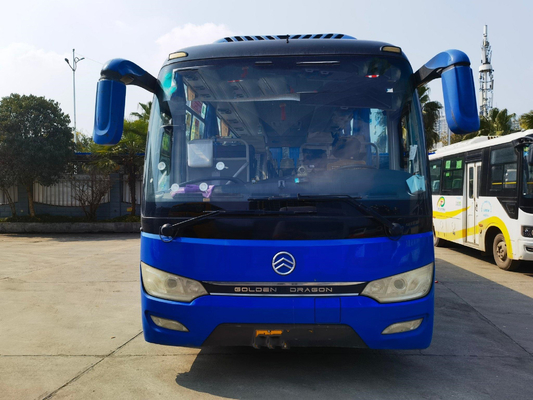 autobús de oro del motor de la parte posterior de Dragon Mini Bus Vehicle Tourist XML6807 de la disposición 30seats 2+2