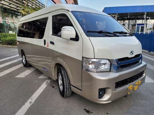 Kinglong Hiace utilizó el motor de gasolina de los asientos de Mini Coach 14 2017