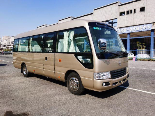 Autobús usado impulsión Mini Bus Toyota Brand japonés 29seats 2TR del práctico de costa de la mano izquierda
