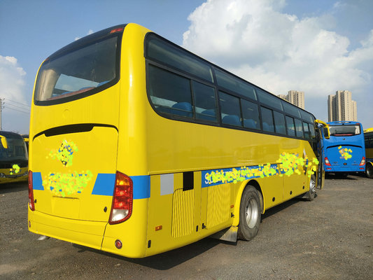 2+3 la disposición 60seats utilizó Yutong transporta al coche de lujo Africa 10 metros de los autobuses de suspensión ZK6110 del airbag