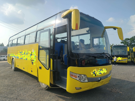 2+3 la disposición 60seats utilizó Yutong transporta al coche de lujo Africa 10 metros de los autobuses de suspensión ZK6110 del airbag
