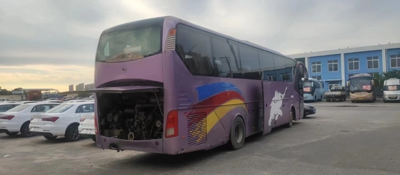 2012 coche usado Bus Yutong ZK6129HD del año 53 asientos con la puerta doble del motor diesel de Cummins