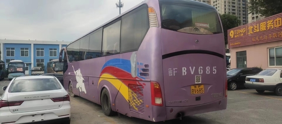 2012 coche usado Bus Yutong ZK6129HD del año 53 asientos con la puerta doble del motor diesel de Cummins