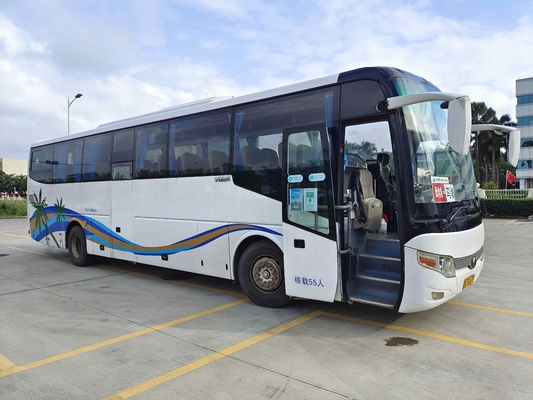 2015 años 55 Seater utilizaron la puerta doble del motor diesel del autobús Zk6122 LHD de Yutong