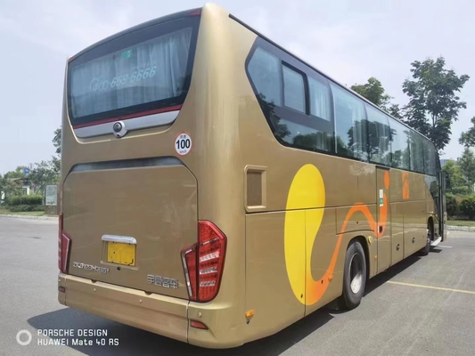 2018 suspensión usada asientos del saco hinchable de Bus Diesel Engine del coche del autobús ZK6128 de Yutong del año 54