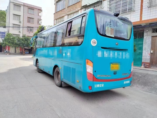 Suspensión de la primavera de la placa del motor diesel 35seater de Yutong ZK6808 del autobús de la segunda mano