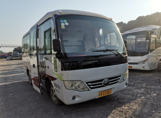 6 motor diesel usado asientos 3100m m de Bus Second Hand ZK5060xzs1 del coche de Yutong