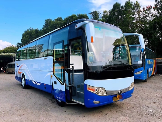 La segunda mano Yutong usado viajero transporta el transporte del motor diesel de Rhd Lhd de 49 asientos