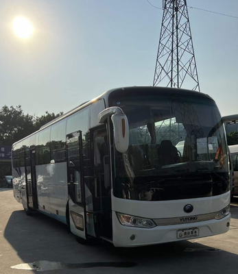 Rhd Lhd utilizó el euro 3 del autobús del viajero del pasajero de Yutong transporte de 55 asientos