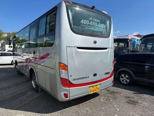 Transporte del pasajero del euro 3 de los asientos del autobús 33 del viajero de Yutong de la segunda mano