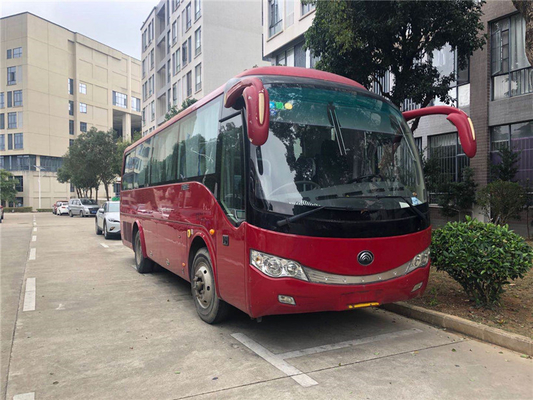 El euro 3 Yutong usado pasajero transporta el coche Emission Rhd Lhd de la segunda mano 39 asientos