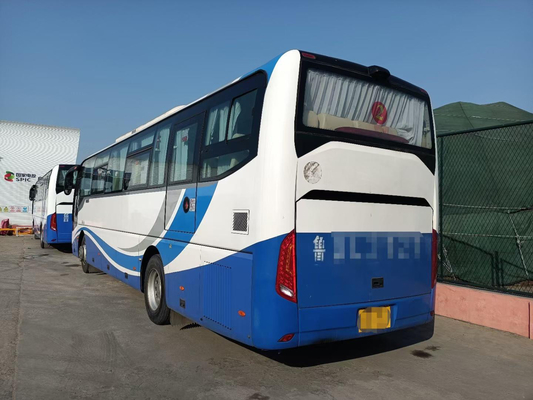 Motor diesel usado autobús del vehículo del objetivo comercial de los asientos de Bus 46 del coche de la segunda mano