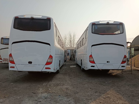 Autobús y coche usados Yutong Zk 6127 puertas de la suspensión dos del resorte plano de 55seats LHD/RHD