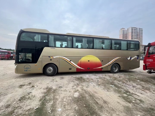 Puertas dobles usadas del autobús 47seats Yutong Zk6126 del autobús del tránsito de la suspensión de lujo del saco hinchable