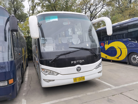 Autobús usado del pasajero de los asientos de Bus 47 del coche del motor de la parte posterior de Foton del bus turístico en venta