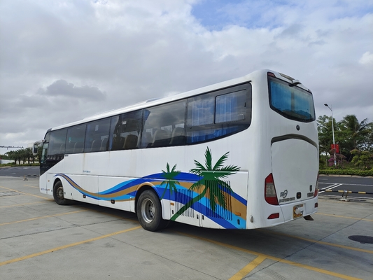 La 2da mano de 55 asientos transporta el autobús del transporte de la marca de Yutong para los coches posteriores diesel del motor de África