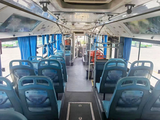 Autobús usado del transporte público de la mano del autobús segundo del tránsito de la ciudad de Yutong LHD del autobús de la ciudad