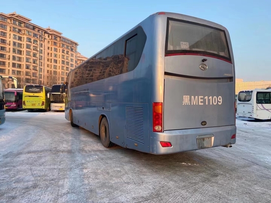 Coche usado Bus 2014 autobús usado asientos Team Travel Bus For Africa de Kinglong XMQ6128 del año 51