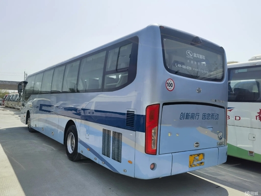 Las puertas usadas de rey Long Coaches Double 51 asientos utilizaron el aire acondicionado de lujo del autobús XMQ6117