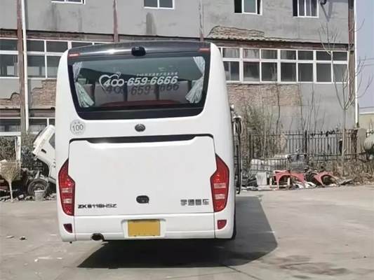 2dos asientos del coche 48 de la mano 11 metros de la puerta media del pasajero del motor 280hp del resorte plano de autobús posterior ZK6116 de Uesd Yutong