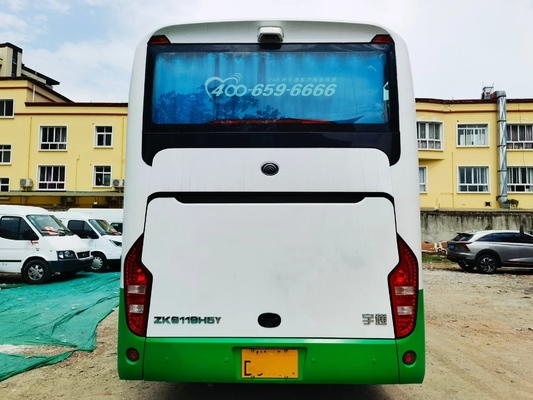 El autobús y el coche usados Middle Passenger Door 50 asienta el autobús ZK6119 de Youngtong de la mano del aire/acondicionado 2do del cargador USB del motor de Wechai