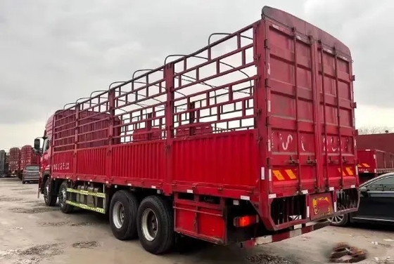 El cargo usado acarrea la alta caja de cambios Dongfeng Lorry Truck de los neumáticos del modo 12 de la impulsión del tejado 420hp 8×4 de la carga clasificada 17.8t RÁPIDAMENTE