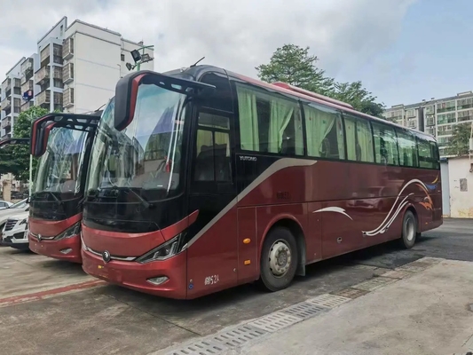 Autobús usado del tránsito pinzas jovenes ZK6117 de 2021 del año de Yuchai del motor 310hp 52 de los asientos de disco del freno del saco hinchable puertas de la suspensión 2