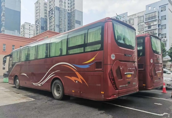 Autobús usado del tránsito pinzas jovenes ZK6117 de 2021 del año de Yuchai del motor 310hp 52 de los asientos de disco del freno del saco hinchable puertas de la suspensión 2