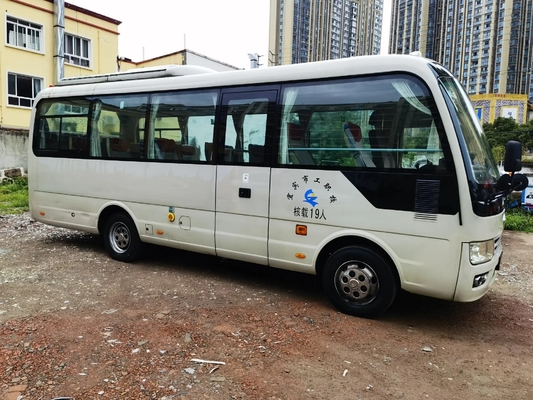 Microbús usado de 16 Seater 2016 autobús ZK6729D de Yutong de la mano de la ventana de desplazamiento de los asientos de Front Engine 19 del año LHD/RHD 2do