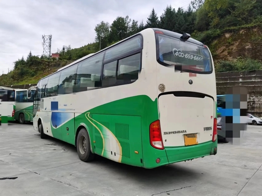 Autobús usado ZK6110 LHD/RHD de Yutong de la mano del motor 310hp 2do de Yuchai de la suspensión del saco hinchable del EURO IV de los asientos del coche 43 del autobús