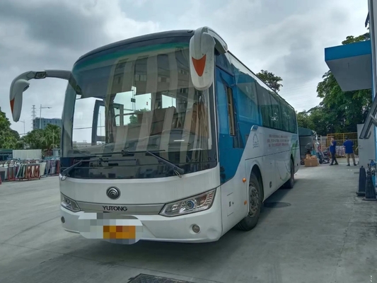el 2do coche de la mano neumáticos del motor de Yuchai de los asientos de 2018 años 46 los nuevos con el retardador utilizó el autobús ZK6115 de Yutong