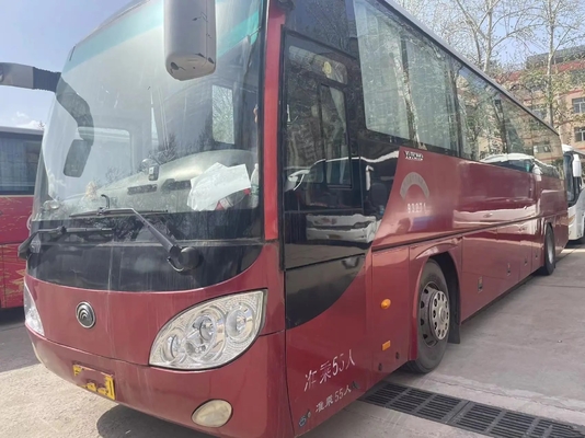 El EURO usado IV del autobús y del coche 55 asientos 12 metros de Yuchai de aire acondicionado largo Yutong del motor transporta ZK 6120