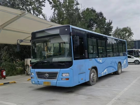Autobús para Venta Autobús urbano usado Motor de GNC 31/81 asientos 11,5 metros de largo Autobús Youngtong